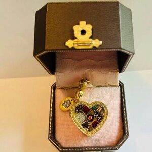 2011 LE Juicy Couture Heart of Chocolates Charm w/ Box